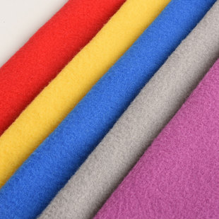 Factory Ready Stock Single-Sided Double-Sided Brushed Cloth Polyester Fleece Cloth Fleece Fabric Clothing Toy Luggage Fabric