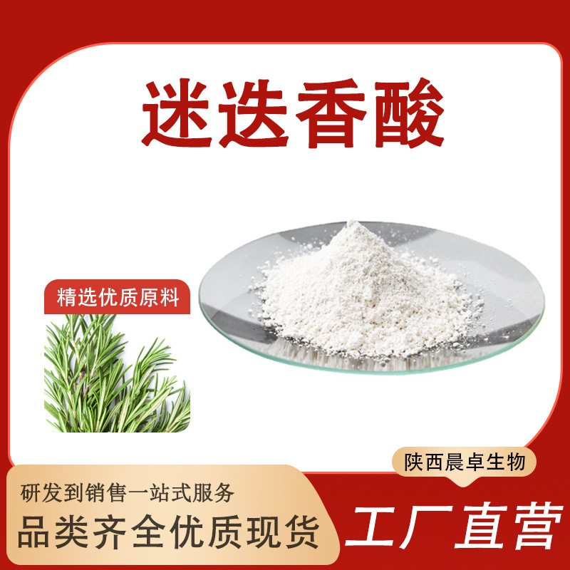 迷迭香酸5%-98%20283-92-5 迷迭香提取物晨卓现货供应迷迭香酸