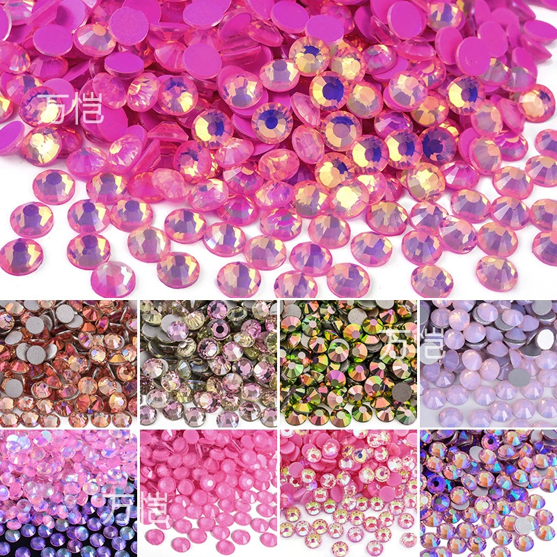 Розовый гальванизированный кристаллический стекло плоское дно бриллиант DIY rhinestone маникюр бриллиант чехол для телефона жесткий медведь rhinestone аксессуары ювелирные изделия
