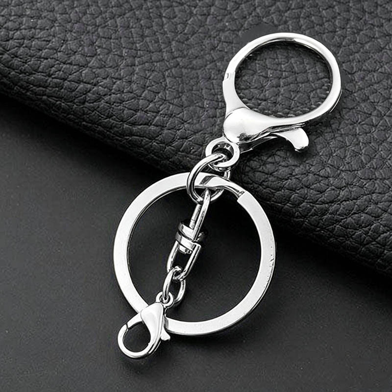 Juego de Mosquetón y Llavero de Metal de 3 Piezas para Bricolaje y Bisutería image 9