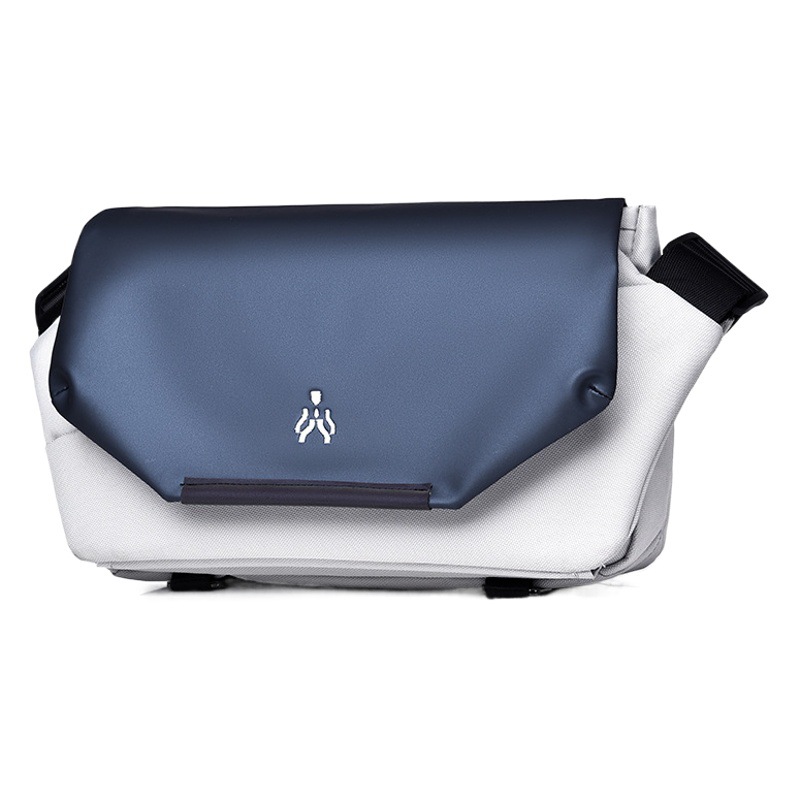 Bolso cruzado informal para hombre, bolso mensajero multifuncional de tela Oxford a la moda, bolso portátil de alta gama para hombre