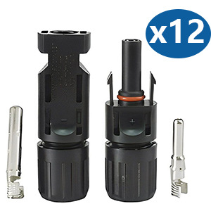 Radikor Solar Crimpzange Set Solarstecker und buchse