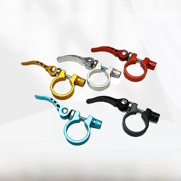 Mountain Bike Road Bike Seat Post Clamp Aluminum Alloy Seat Tube Clamp Ring 28.6 31.8 34.9 Lightweight Cycling