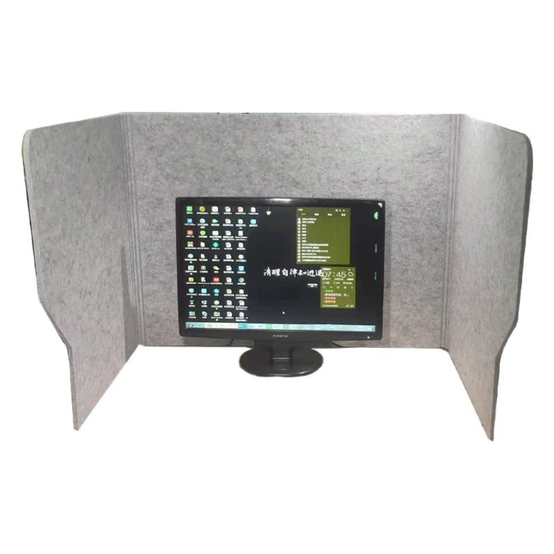 Перегородка экрана доски рассмотрения раздела анти -- капелек стола полиэстера дефлектор стола школы Анти -- обжуливая настольная