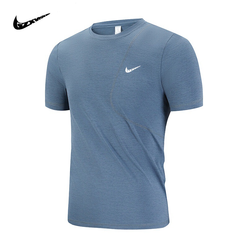 Cross-Border Outdoor Short-Sleeved Sports Running Fitness T-Shirt for Men in Summer, Lightweight, Breathable, Elastic, Quick-Drying, Breathable T-Shirt for Men Cross-Border Outdoor Short-Sleeved Sports Running Fitness T-Shirt for Men in Summer, Lightweight, Breathable, Elastic, Quick-Drying, Breathable T-Shirt for Men