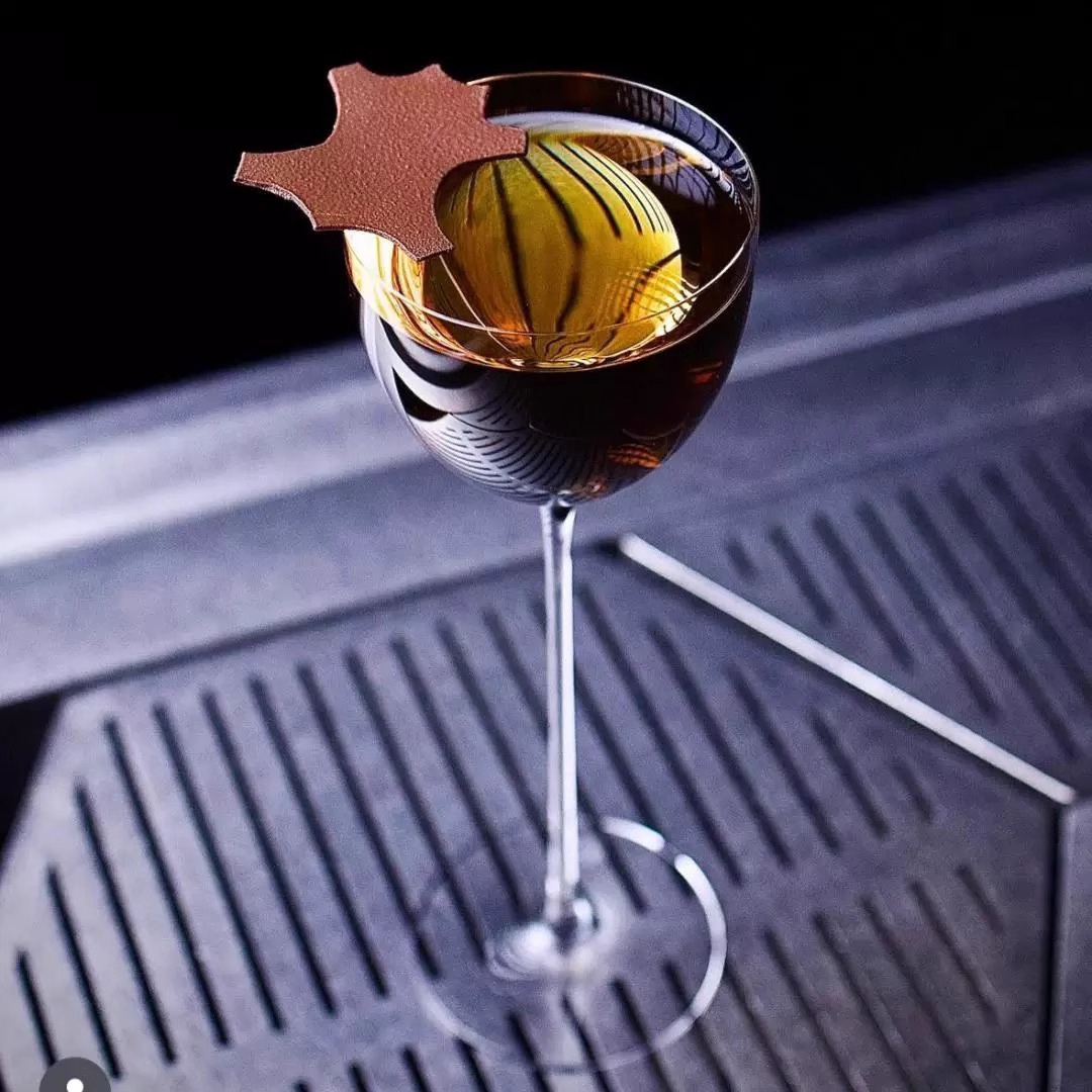 Kimura Super High Foot Nikola Cocktail Cup Super Boutique Creative Wine Cup Champagne Bar Shop Estilo japonés