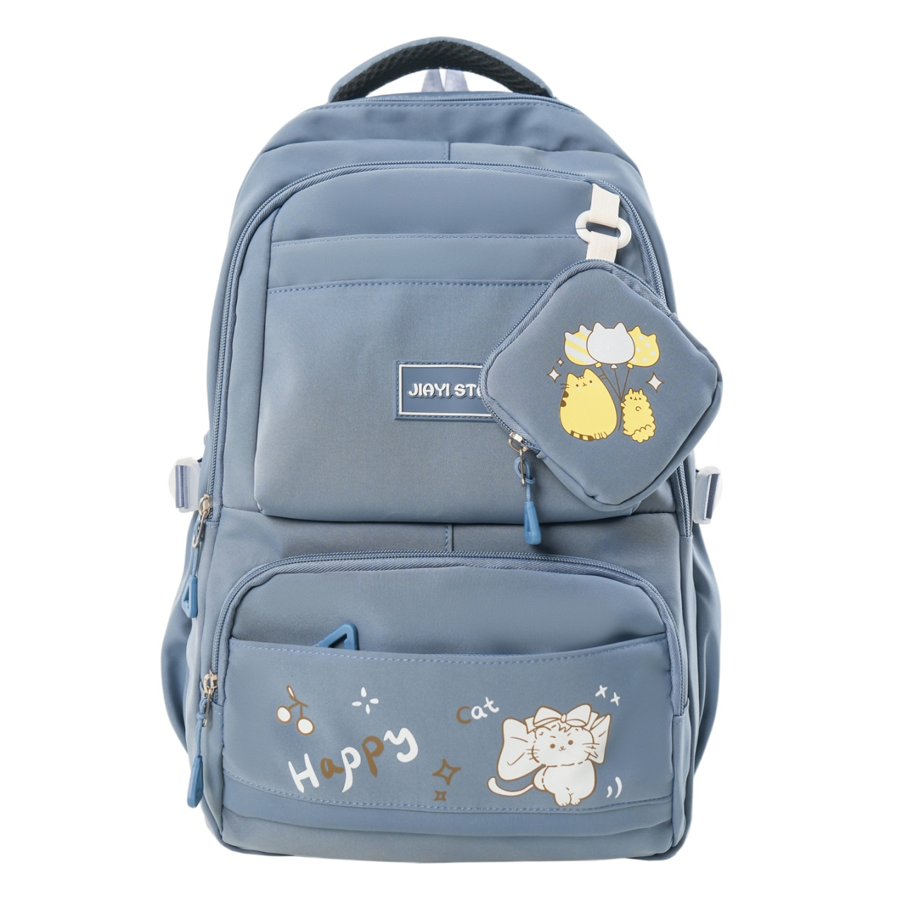 Mochila encantadora para mujeres 2025 nueva bolsa de viaje de computadora para estudiantes de secundaria de alta capacidad de moda coreana mochila casual para mujeres image 8