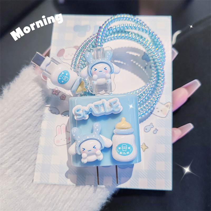 Funda protectora de cable de datos para Apple 20wiPhone14promax cable de carga anti-rotura 13 carga rápida 15/12 carcasa