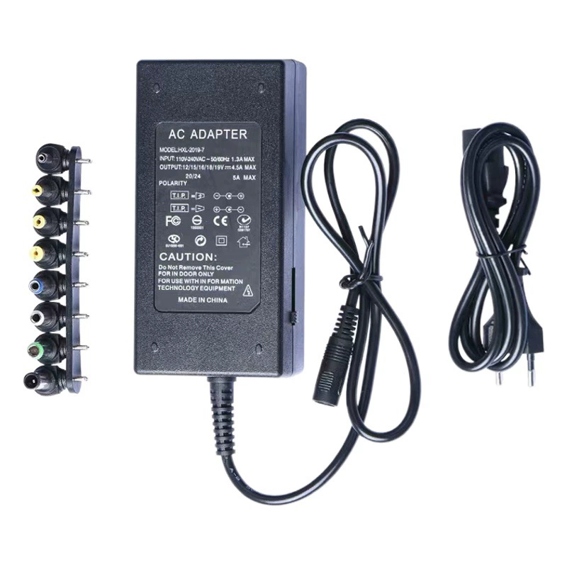 12 ~ 24V блок питания ноутбука Регулируемый адаптер питания многофункциональное зарядное устройство