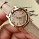 Fashionable Douyin Live Internet Celebrity Quartz Women's Casual Casual Leather European and American Women's Wrist Watch with Box