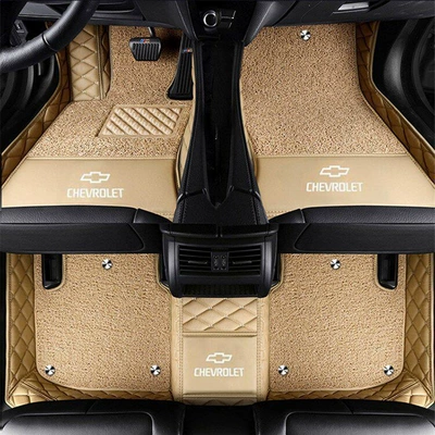 and Monza full-coverage car, Ayaqaltılar (Kovriklər) - cruze-double-layer-beige-beige-silk-loop