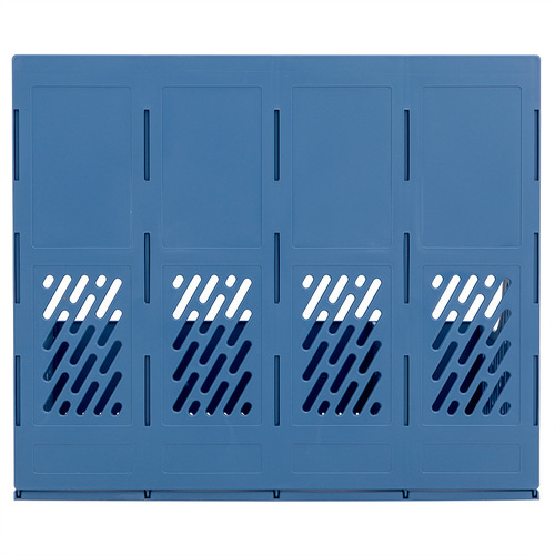 Deli 78998 Quadruple File Frame File Rack Storage Basket File Holder File Basket Organizing Basket Information Rack