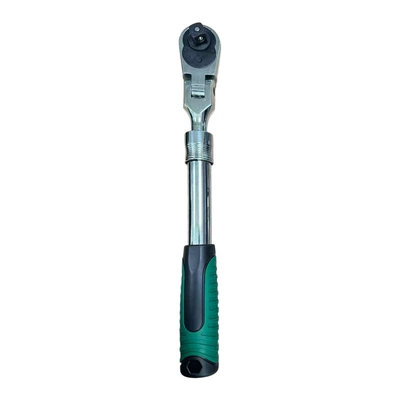 3-Piece Set of Mühərrik tənzimləmə alətləri - 12-black-and-green-retractable-rocker-wrench