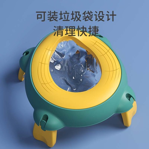 Portable foldable potty for children, suitable for boys and girls, travel car seat toilet