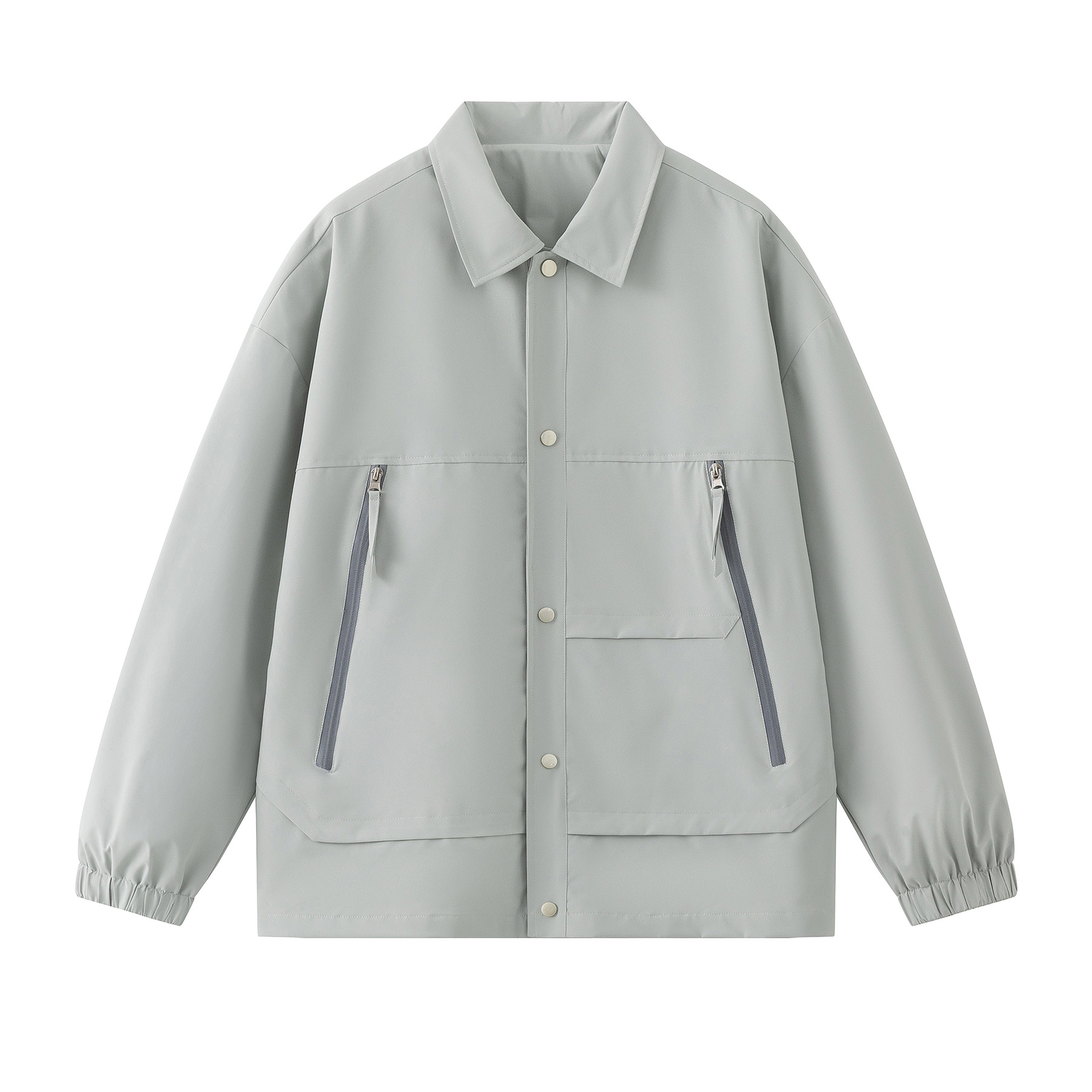 Camisas de trabajo americanas chaqueta de algodón hombre moda de invierno abrigo de goma suelta abrigo de solapa impermeable