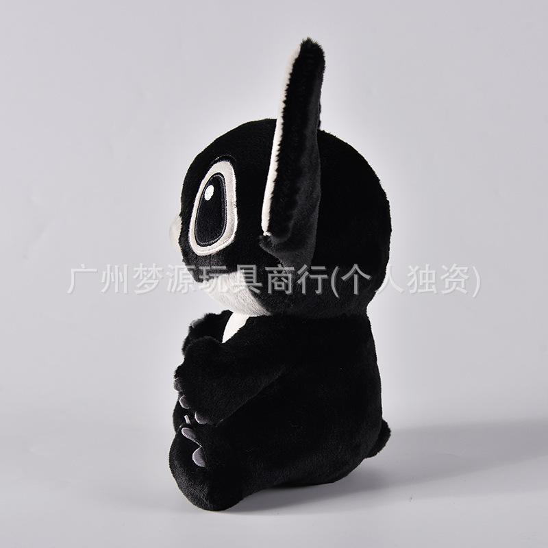 亚太版暗黑史迪仔毛绒玩具黑色星际宝贝公仔史迪奇摆件玩偶Stitch|undefined