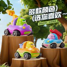 萌宠工程车益智儿童卡通儿童玩具车男孩惯性小汽车游乐场礼品批发