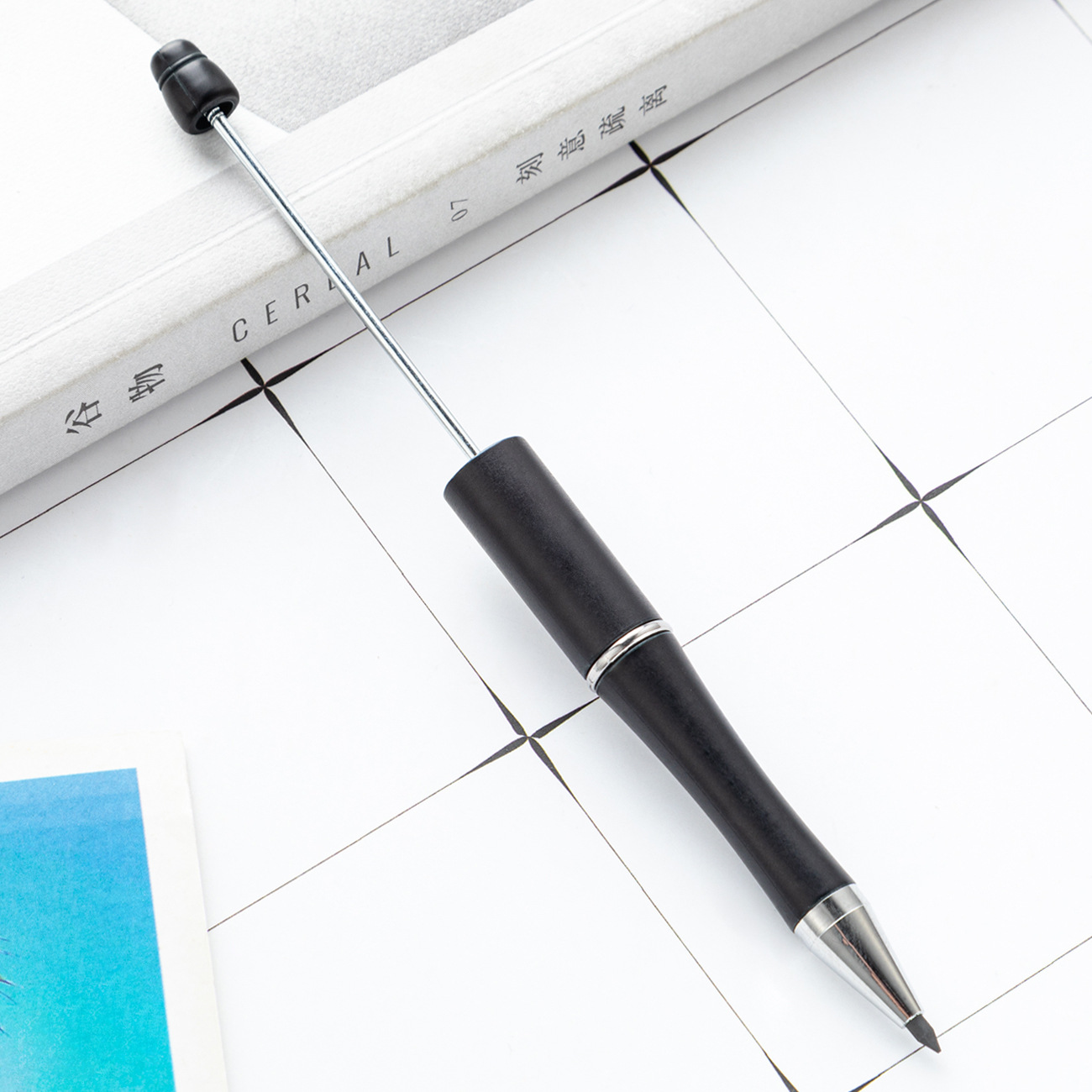 DIY plástico moldeado lápiz pintura afilado-libre Escritura de tinta constante lápiz imprimible logotipo eterno lápiz al por mayor