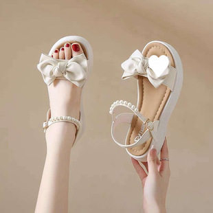 Student Super Soft Sandals for Women 2025 New Summer Flats with Skirts, Versatile and Not Tiring, Roman Shoes for Women
