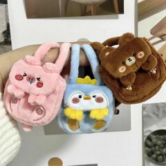 ぬいぐるみ人形在庫あり 20 センチメートル綿ベビー服動物バッグ labubu に適したベビーバッグ