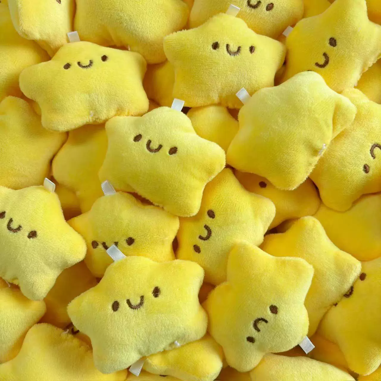 Мультфильм милая девушка сердце скрипит брелок звезда кукла рюкзак подвеска куклы маленькая звезда плюшевая подвеска