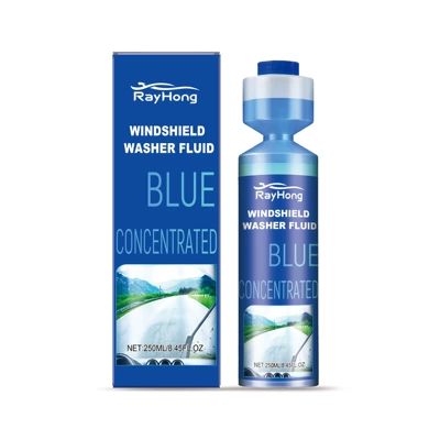 Rayhong Windshield Washer Fluid Car Glass Anti-Fog Water Repellent Penetration Decomposition Stubborn Oil Film Cleaner (Glass agent) - 250ml