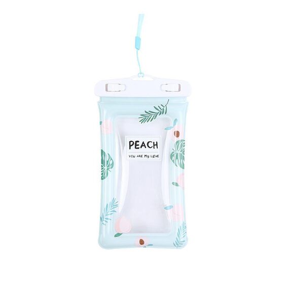 Touchscreen cartoon lanyard mobile phone waterproof bag wholesale beach diving mobile phone universal set transparent airbag waterproof bag