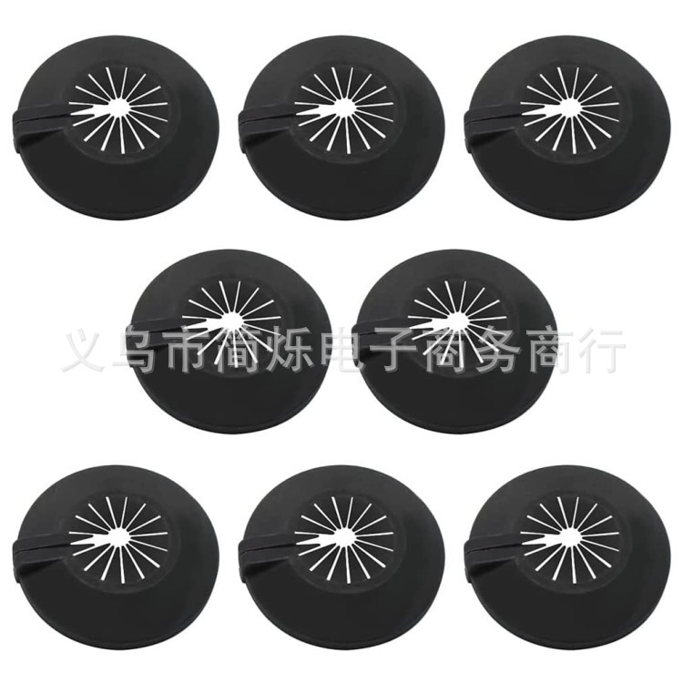 管道装饰圈家装墙洞水龙头镀锌消防烟管遮挡墙面空调墙孔装饰盖