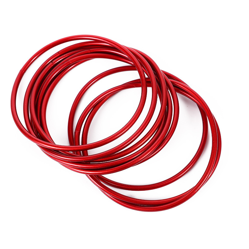 2024 Transfronterizo Amazon nueva pulsera de silicona para mujer moda simple traje de lazo pulsera al por mayor