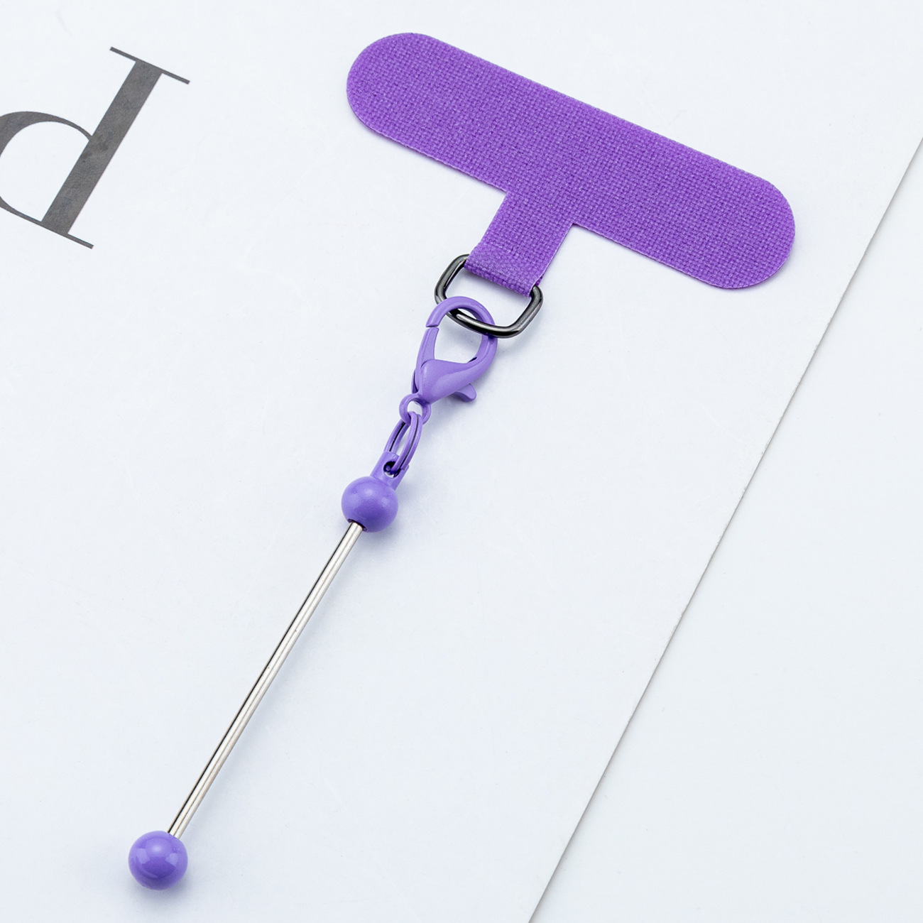 DIY beaded clip de teléfono móvil universal parche de fijación de color transparente anti-perdida junta fuerte clip