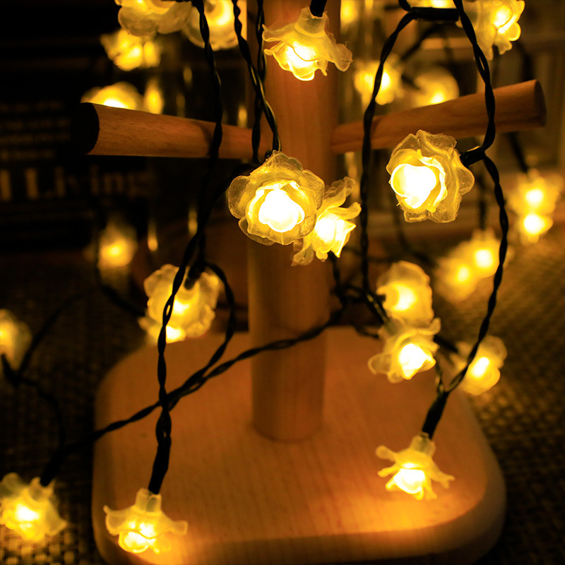 Guirnalda de Luces LED Solares para Exterior Impermeable IP55 con Control Remoto para Jardín