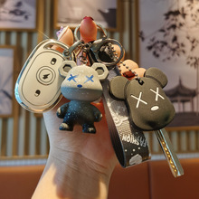 适用于爱玛电动车钥匙套E350小蜜豆AM1立马小刀英克莱遥控保护套