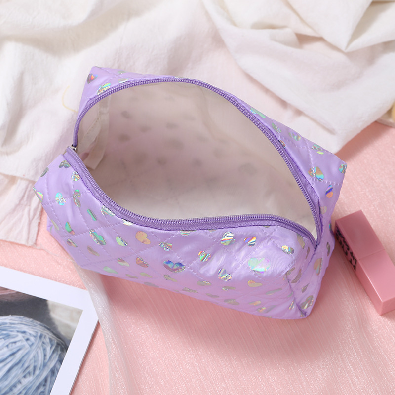 Bolsa de lavado portátil de mujer ligera de alta calidad de diseño de nicho de tela de viaje bolsa de almacenamiento de lavado