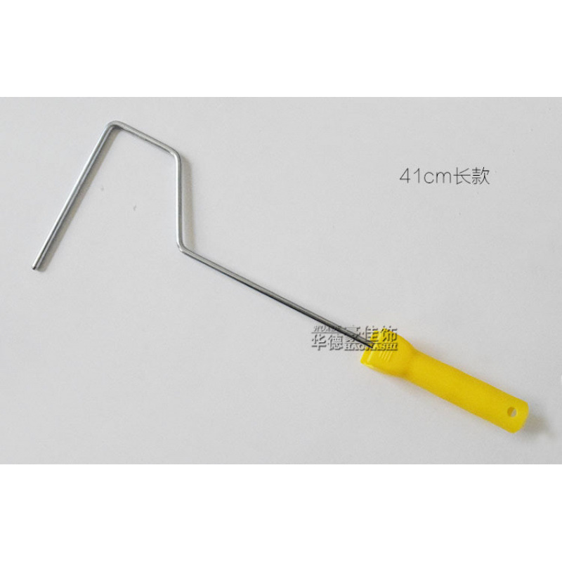 4 pulgadas 6 cepillo de rodillos de resina 10 cm cepillo de rodillos de pintura 15 cm vello largo vello grueso nylon herramientas de polietileno de fibra de vidrio