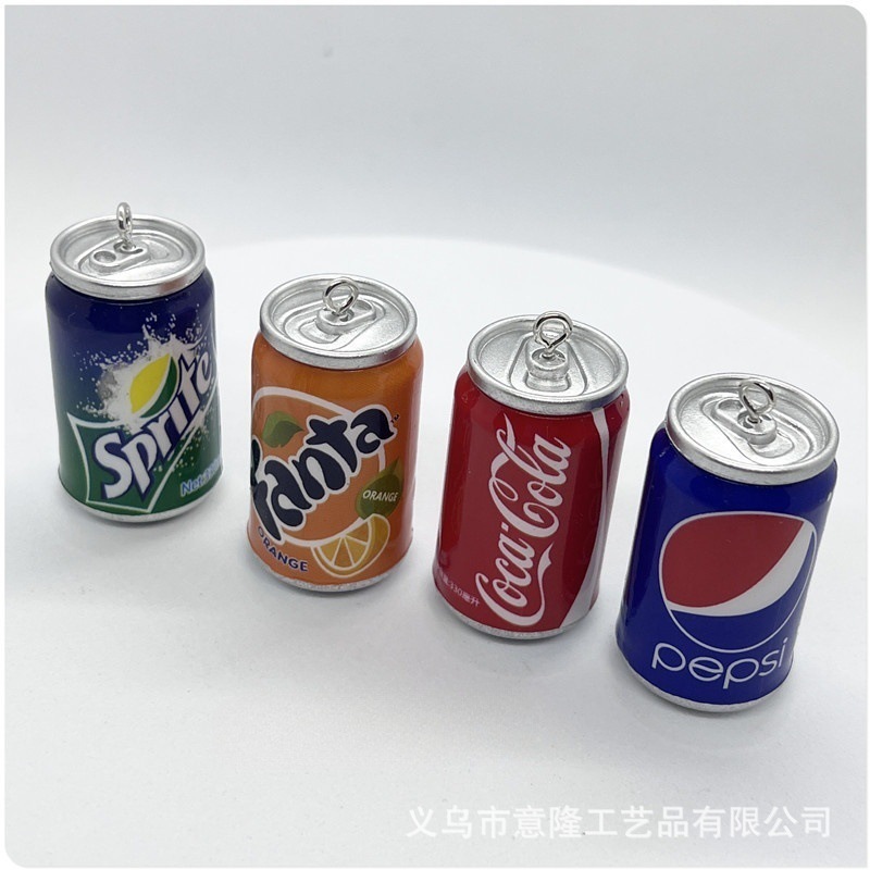 アニメシミュレーション3d立体コーラ雪碧飲料瓶ビール瓶キーホルダーストラップ|undefined