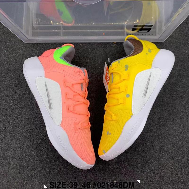 Putian Pure Original Shoes Hd2018 Practical Spongebob Valentine's Day Fat Star Men's and Women's Shoes Running Sports Basketball Shoes