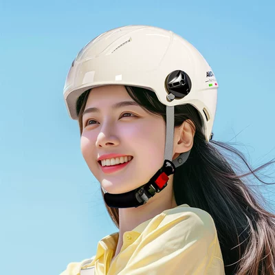 and women's summer motorcycle riding Motosiklet kaskı (dəbilqə)
