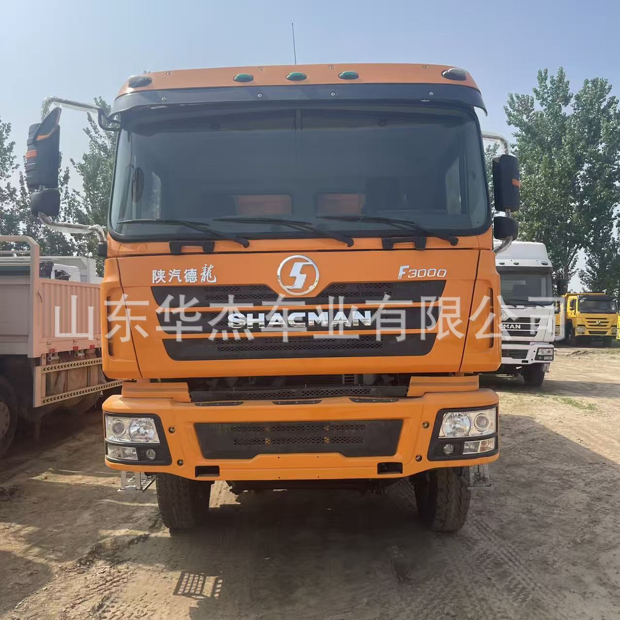 Cross-border Shaanqi Delong dump truck, muck truck, SHACMAN 6x4 heavy-duty engineering tipper truck