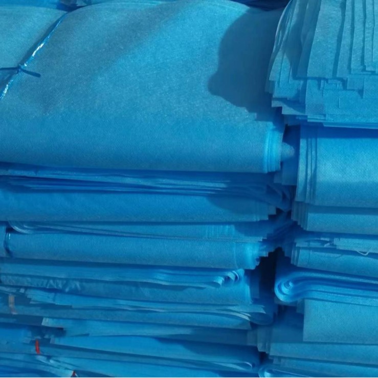 工厂大批量供应医用复合无纺布，一次性床单(图)，超市购物袋等