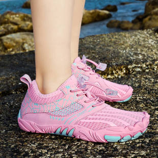 Foreign Trade Children's Indoor Rope Skipping Shoes Fitness Shoes Comprehensive Training Rock Climbing Shoes for Men and Women Soft Sole Treadmill Shoes Beach Shoes