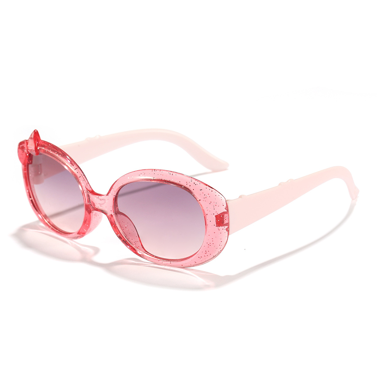 Nuevas gafas de sol para niños a prueba de rayos UV gafas de sol transparentes para niños de moda con arco lindo
