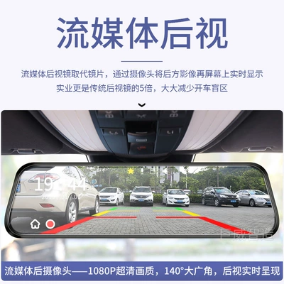 Rearview Mirror Streaming Video Driving Driving recorder
