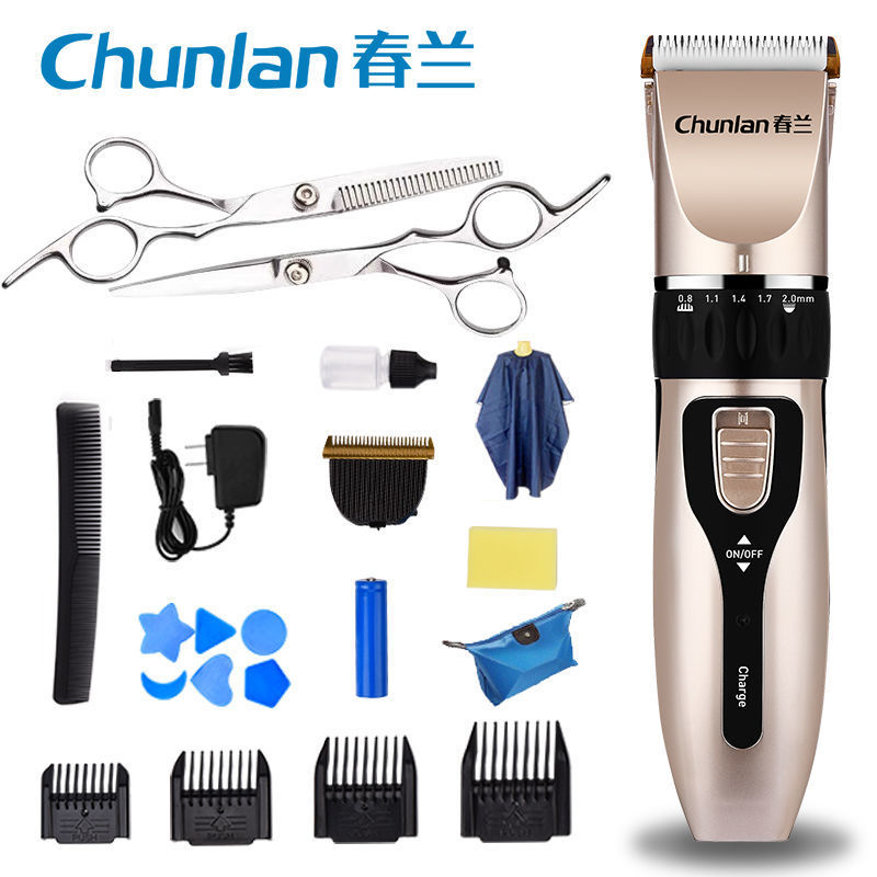 Barber Electric clippers adult charge Fader Bald children Mute Haircut tool Tim Hair clippers