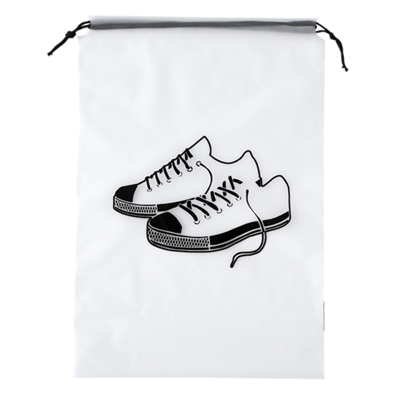 A prueba de humedad a prueba de polvo cordón bolsa de almacenamiento de zapatos bolsa viaje ziplock bolsa estudiante dormitorio organización bolsa de zapatos