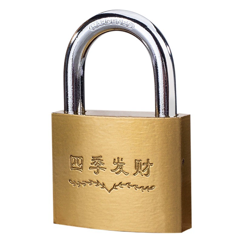 Толстый железный замок Завод оптовой Имитация меди замок открыть замок на складе шкафа ящик дверной замок один открытый
