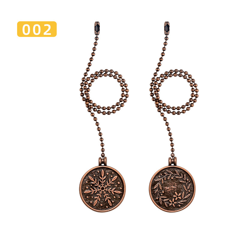 레드 브론즈 눈송이 + 화환