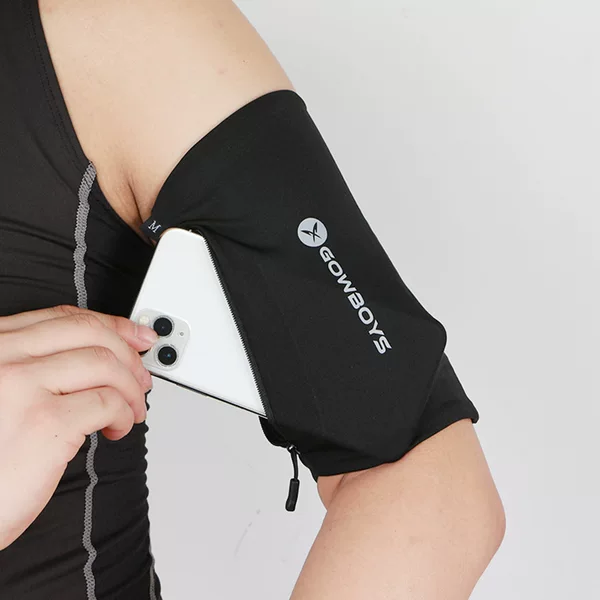 Sports arm bag elastic close-fitting mobile phone bag outdoor running large screen mobile phone arm band fitness riding mobile phone bag