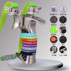 9025盖世英雄升级款弹弓高精度扁皮筋比赛成年人专用弓金属大威力