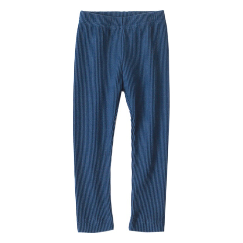 Polainas de las muchachas para el desgaste exterior 2023 otoño nuevos niños alta elástico pit Pantalones Bebé estilo occidental slim fit