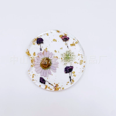 Style Dried Flower Car Cup: Other Automotive Interior Supplies - 6605cm-purple-2